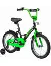 Велосипед детский Novatrack Strike 16 (2020) 163STRIKE.BKG20 black/green фото 2