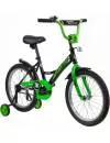Велосипед детский Novatrack Strike 18 (2020) 183STRIKE.BKG20 black/green фото 2
