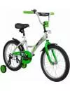 Велосипед детский Novatrack Strike 18 (2020) 183STRIKE.WTG20 white/green фото 2