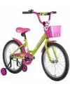 Детский велосипед Novatrack Twist 20 2020 201TWIST.GNP20 (зеленый/розовый) фото 2