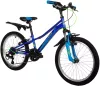 Детский велосипед Novatrack Valiant 6.V 20 2022 20SH6V.VALIANT.BL22 (синий) фото 2