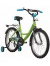 Детский велосипед Novatrack Vector 20 2022 (зеленый) фото 2