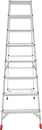 Стремянка Новая высота 2x8 ступеней (3121208) icon 3
