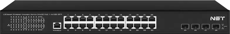 Управляемый коммутатор 3-го уровня NST NS-SW-24G4G10-PL icon 2