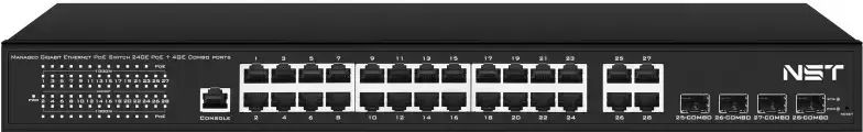 Управляемый коммутатор уровня 2+ NST NS-SW-24G4G-PL icon 2