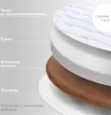 Матрас в кроватку Nuovita Amici 75х75 icon 2