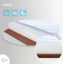 Матрас в кроватку Nuovita Amici 75х75 icon 4