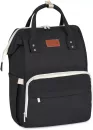 Рюкзак для мамы Nuovita CapCap Classic (черный) фото 2