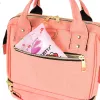Рюкзак для мамы Nuovita Capcap Mini (розовый) фото 9