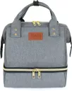 Рюкзак для мамы Nuovita Capcap Mini (серый) фото 2