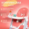 Стульчик для кормления Nuovita Futuro Senso Bianco (коралловый) icon 2