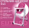 Стульчик для кормления Nuovita Futuro Senso Bianco (пурпурный) icon 3