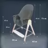 Стульчик для кормления Nuovita Gourmet G1 Standart (бежевый) icon 3