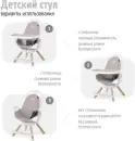 Стульчик для кормления Nuovita Gourmet G2 (темно-серый) icon 11