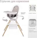 Стульчик для кормления Nuovita Gourmet G2 (темно-серый) icon 9