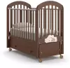 Детская кроватка Nuovita Grano Swing (темный орех) icon