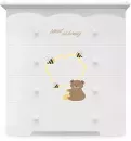 Комод пеленальный Nuovita Stanzione Honey Bear (белый) фото 3