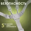 Стульчик для кормления Nuovita Unico Story (бирюзовый/черный) icon 8