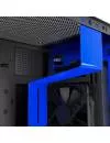 Корпус для компьютера NZXT H400i Matte Black/Blue фото 10