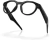 Умные очки Oakley Meta HSTN (прозрачные линзы, чёрная оправа) фото 5