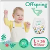 Подгузники-трусики детские Offspring L 9-14кг Карандаши (36 шт) icon