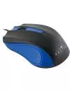 Компьютерная мышь Oklick 225M black/blue icon 2