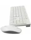 Клавиатура + мышь Oklick 240M (белый) фото 3