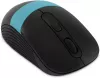 Мышь Oklick 310MW (черный/голубой) фото 4