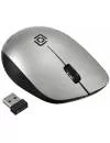 Компьютерная мышь Oklick 695MW Black/Silver icon 3