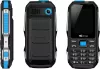 Мобильный телефон Olmio X04 (черный/голубой) фото 2