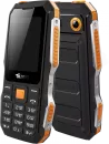 Мобильный телефон Olmio X04 (черный/оранжевый) фото 3