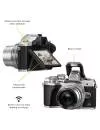 Фотоаппарат Olympus OM-D E-M10 Mark III S Kit 14-42mm EZ (серебристый) icon 3
