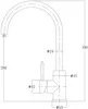 Смеситель Omnires Albany AB1450 фото 2