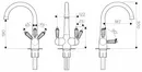 Смеситель Omoikiri Okinawa-2-AB icon 2