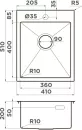 Кухонная мойка Omoikiri Akisame 41 IN icon 2