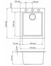 Кухонная мойка Omoikiri Bosen 41-BE icon 2