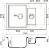 Кухонная мойка Omoikiri Daisen 78-2 PA icon 2