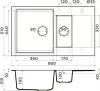Кухонная мойка Omoikiri Daisen 86-2 GR icon 2