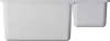 Кухонная мойка Omoikiri Kata 55-2-U WH icon 3