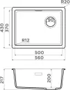 Кухонная мойка Omoikiri Kata 56-U/I Side ES фото 2