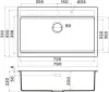 Кухонная мойка Omoikiri Kitagawa 79-LB-GR icon 2