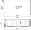 Кухонная мойка Omoikiri Mikura 83-OL icon 2