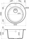 Кухонная мойка Omoikiri Miya 50R PL фото 2