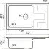 Кухонная мойка Omoikiri Mizu 78-LB IN icon 2