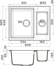 Кухонная мойка Omoikiri Sakaime 60-2 BE icon 2