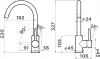 Смеситель Omoikiri Shinagawa-BL-P icon 2