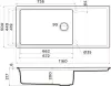 Кухонная мойка Omoikiri Sintesi 116-GB icon 2