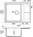 Кухонная мойка Omoikiri Sumi 65A-GR icon 2