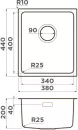 Кухонная мойка Omoikiri Tadzava 38-U/I IN icon 2