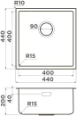 Кухонная мойка Omoikiri Tadzava 44-U/I Ultra 15 IN icon 2